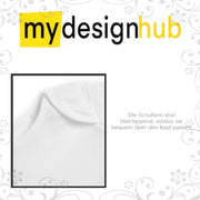 Babybody Motiv Fuchs personalisiert mit Wunschname unisex Individuell bedruckt kurzarm Baumwolle weiß süßes Tiermotiv Geschenk zur Geburt, Taufe & Babyparty – Produktansicht 6