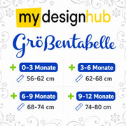 Personalisierter Babybody Langarm mit Wunschname – Kleine Prinzessin ganz groß – Süßes Einhorn mit Krone – Baby Body Mädchen mit Namen – Geschenk zur Geburt & Babyparty – Produktansicht 7