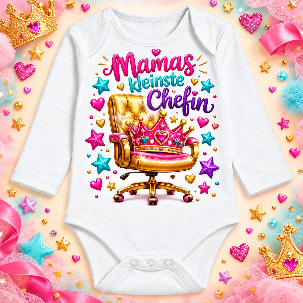 Personalisierungsvorschau Mamas kleinste Chefin ohne Wunschname