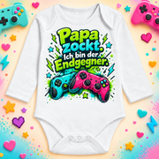 Papa zockt. Ich bin der Endgegner. – Namensvorschau ohne Wunschname