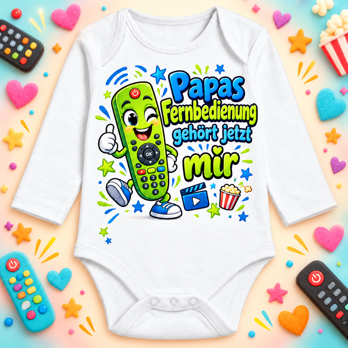 Papas Fernbedienung gehört jetzt mir – Namensvorschau ohne Wunschname