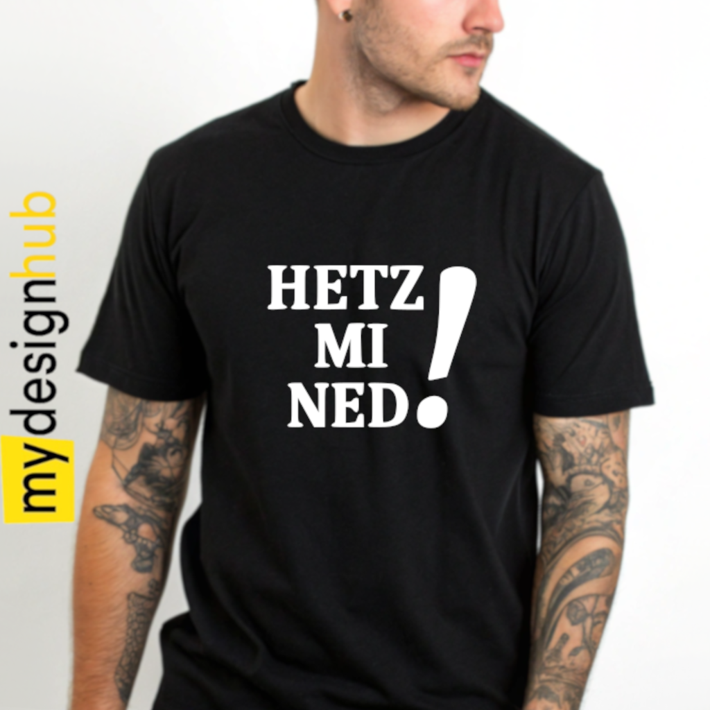 Tshirt Spruch "Hetz mi ned!" Motiv funshirt