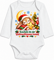 Kuscheln bis der Weihnachtsmann kommt – Personalisierungsvorschau ohne Beispielname