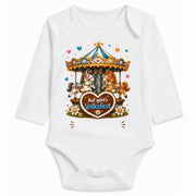 Babybody Langarm – Volksfest – Auf gehts Volksfest | mit Wunschname – Personalisierungsvorschau ohne Beispielname